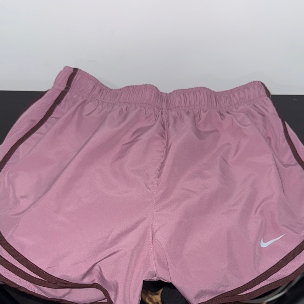 Nike Pink Athletic Shorts Lightweight Elastic Waist
